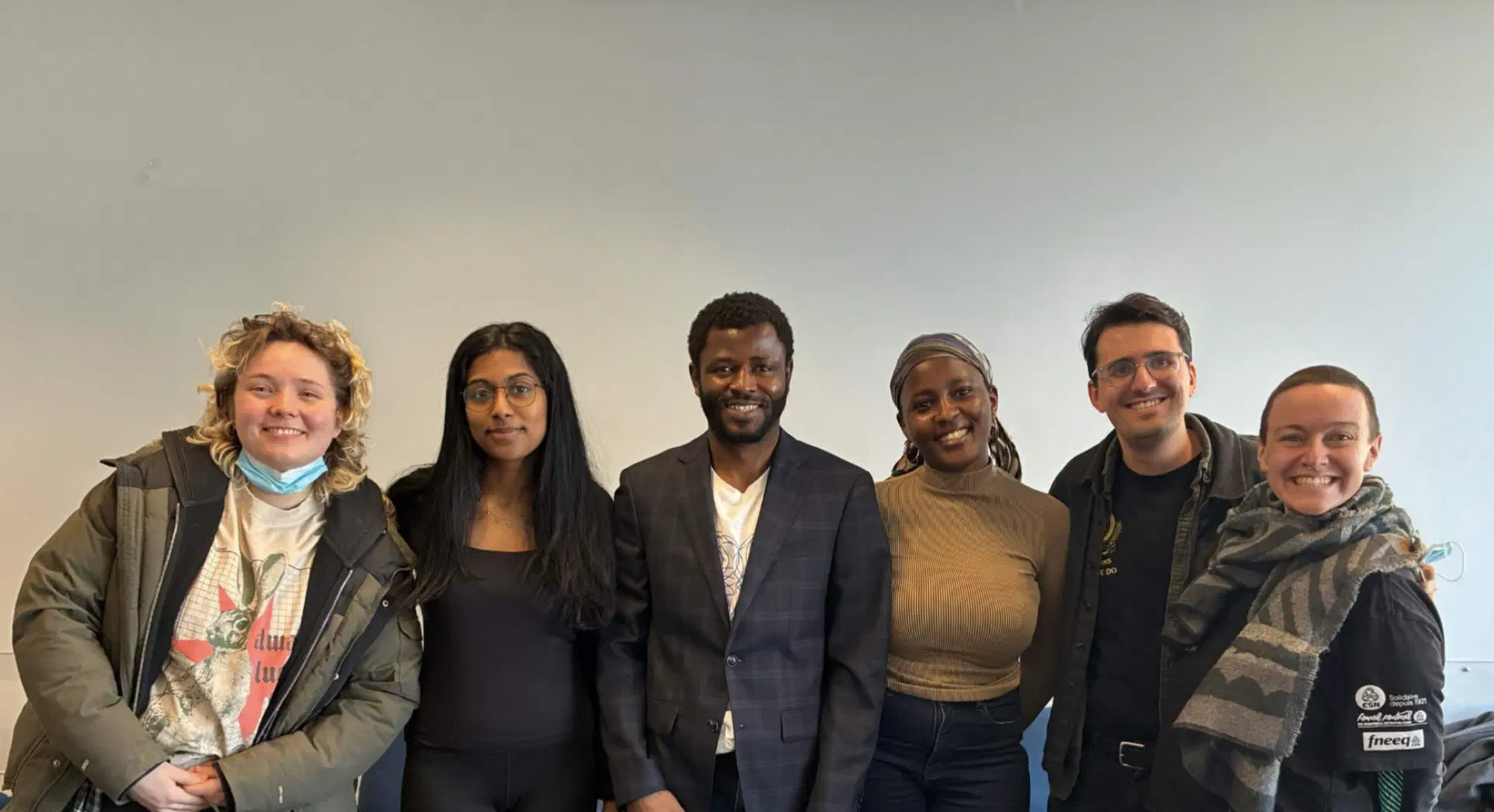 Members of your 27th March bargaining team, post-bargaining.